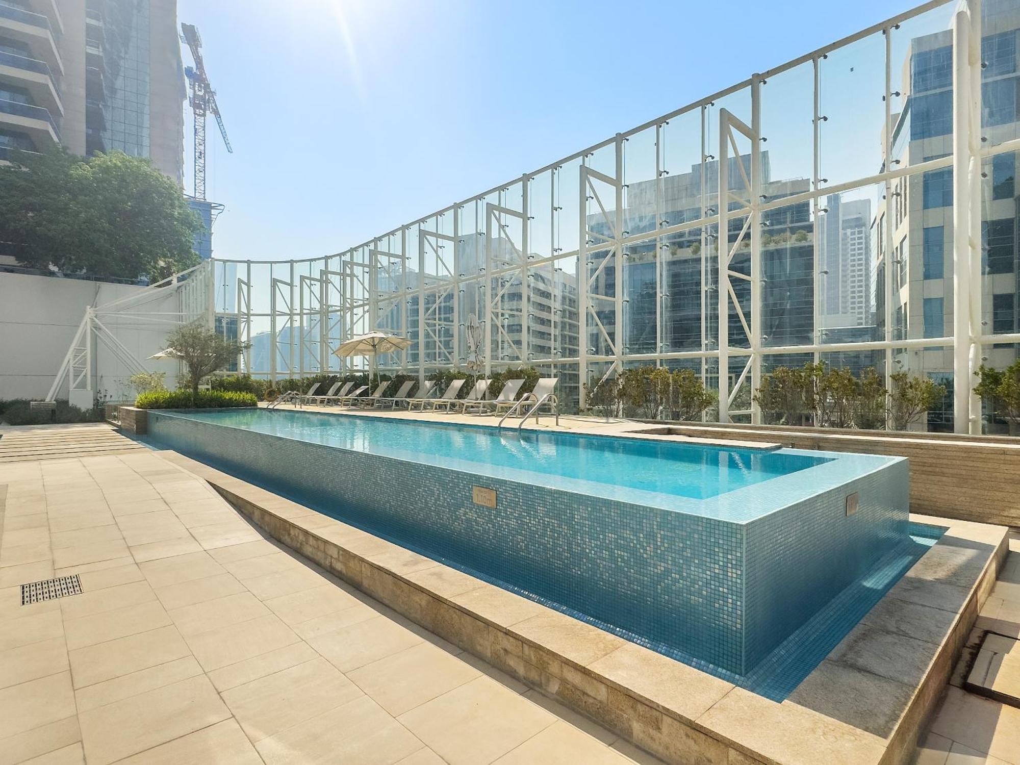 Appartement The Pad 1br W Pool & Gym Dubai